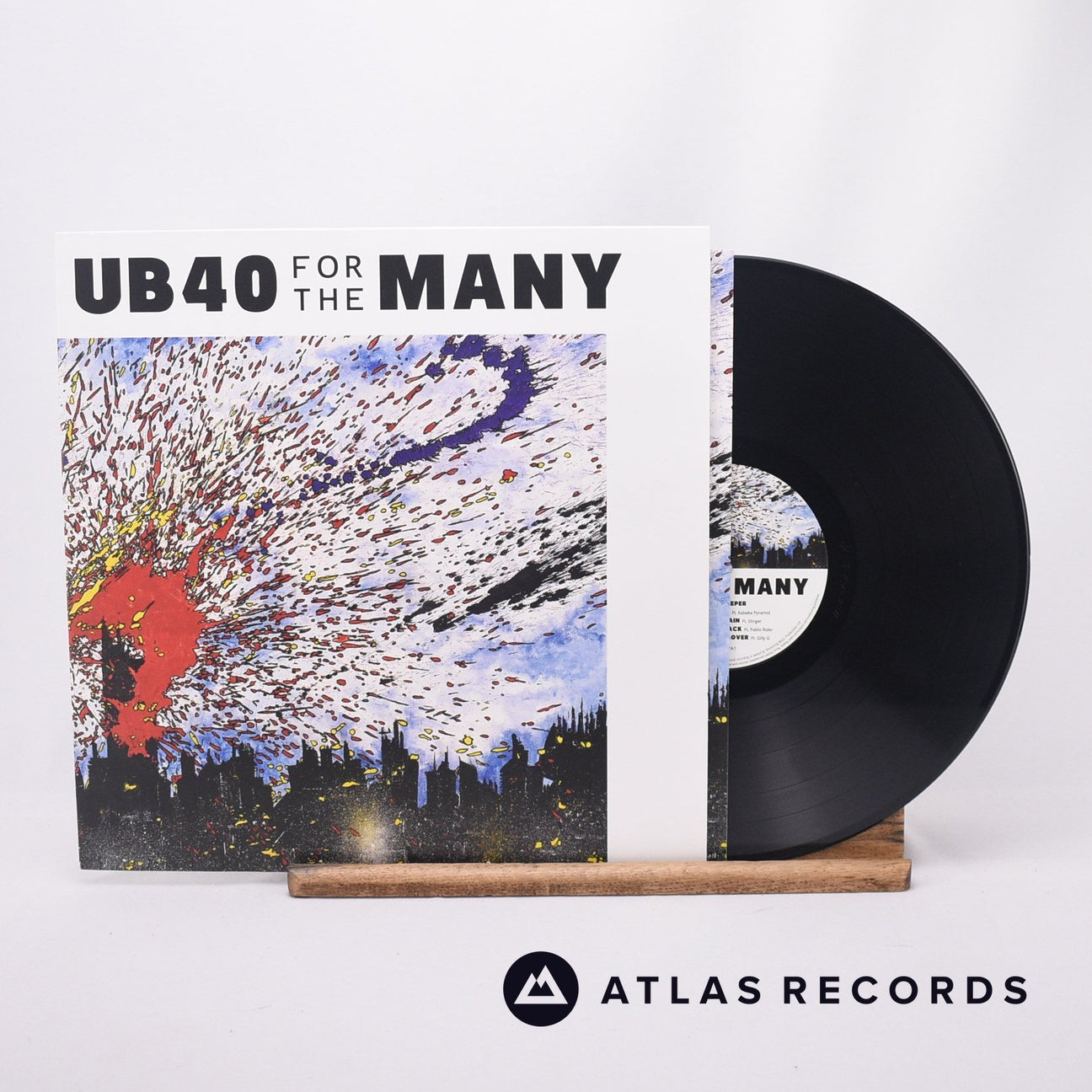 UB40 For The Many LP Vinyl Record - Front Cover & Record