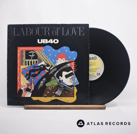 UB40 Labour Of Love LP Vinyl Record - Front Cover & Record