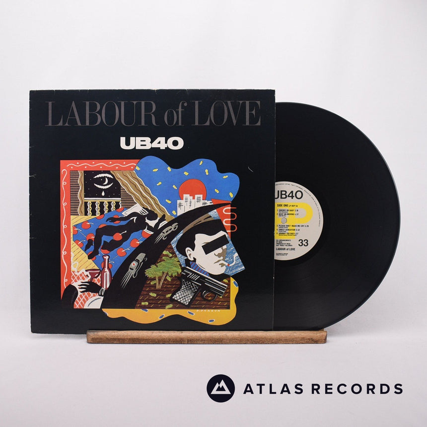 UB40 Labour Of Love LP Vinyl Record - Front Cover & Record