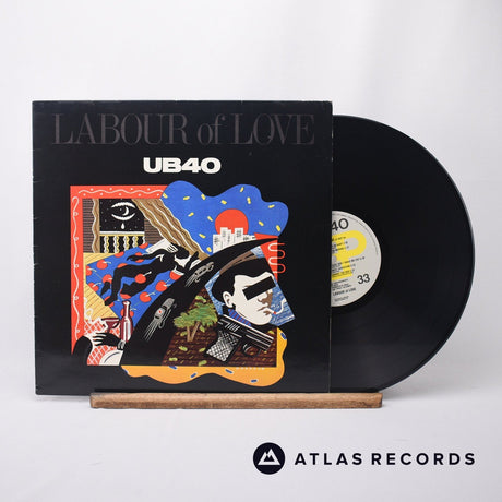 UB40 Labour Of Love LP Vinyl Record - Front Cover & Record
