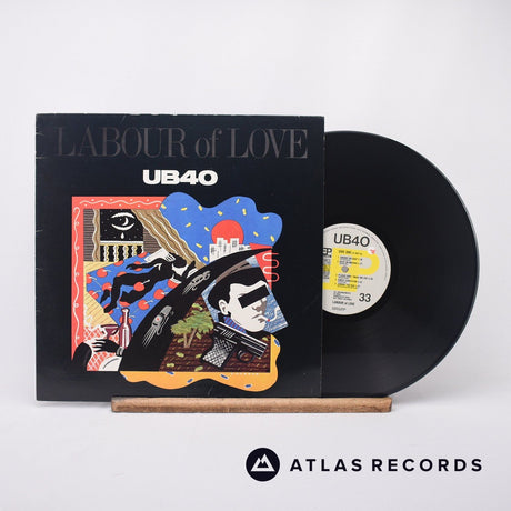 UB40 Labour Of Love LP Vinyl Record - Front Cover & Record