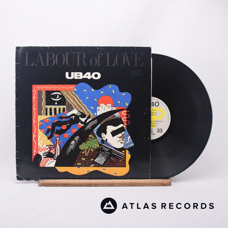 UB40 Labour Of Love LP Vinyl Record - Front Cover & Record