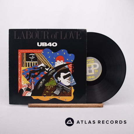 UB40 Labour Of Love LP Vinyl Record - Front Cover & Record