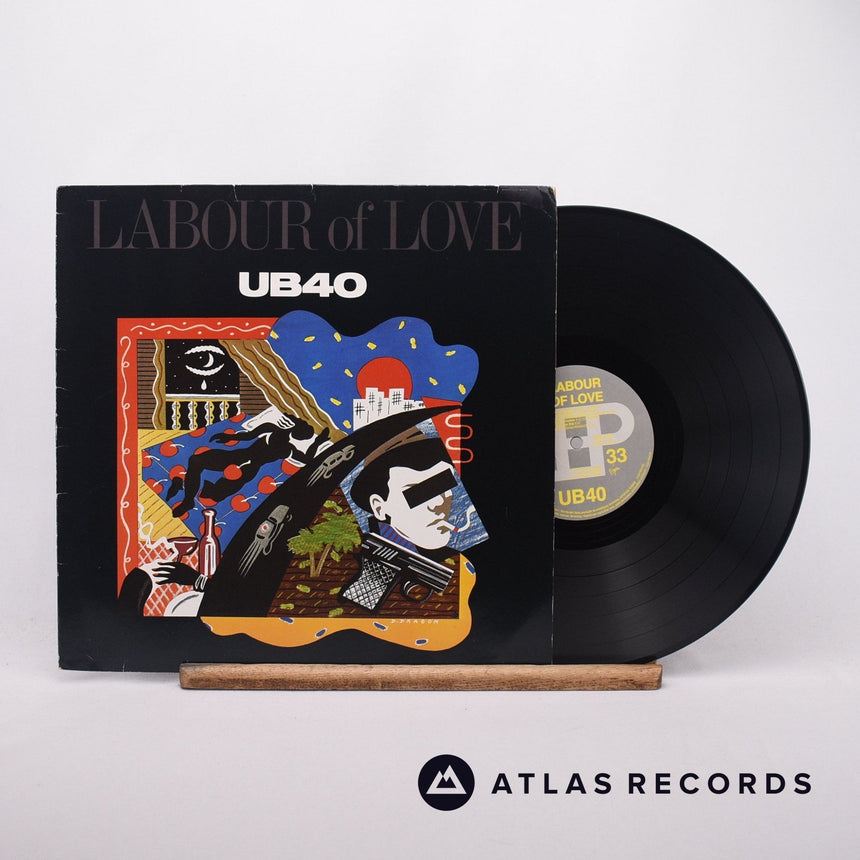 UB40 Labour Of Love LP Vinyl Record - Front Cover & Record