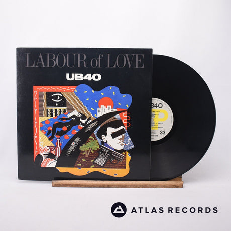 UB40 Labour Of Love LP Vinyl Record - Front Cover & Record