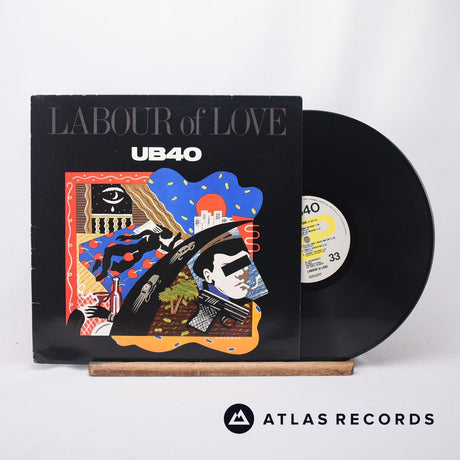 UB40 Labour Of Love LP Vinyl Record - Front Cover & Record