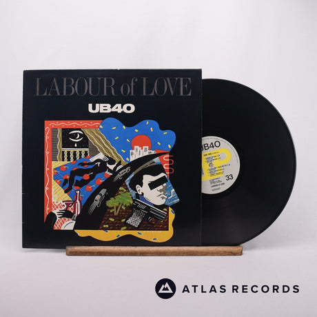 UB40 Labour Of Love LP Vinyl Record - Front Cover & Record