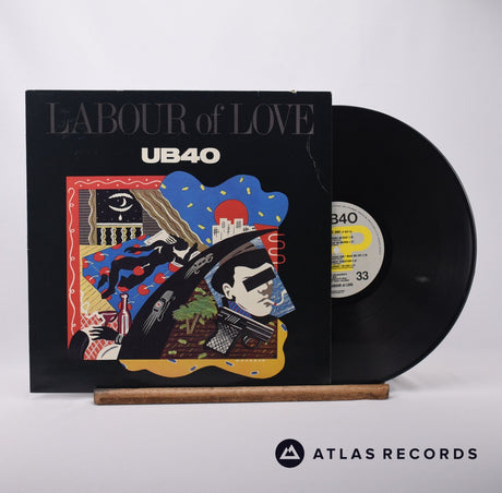 UB40 Labour Of Love LP Vinyl Record - Front Cover & Record