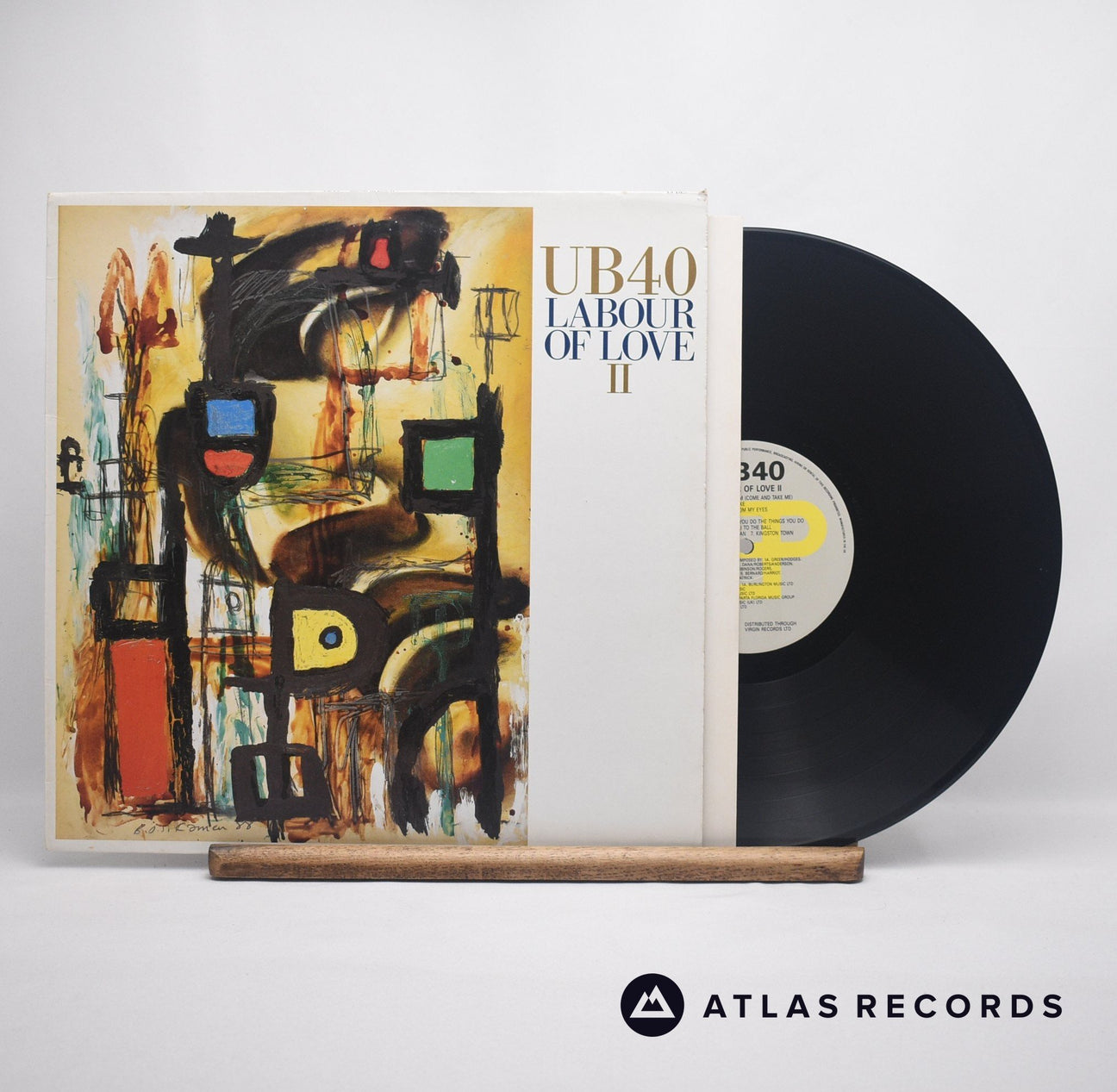 UB40 Labour Of Love II LP Vinyl Record - Front Cover & Record