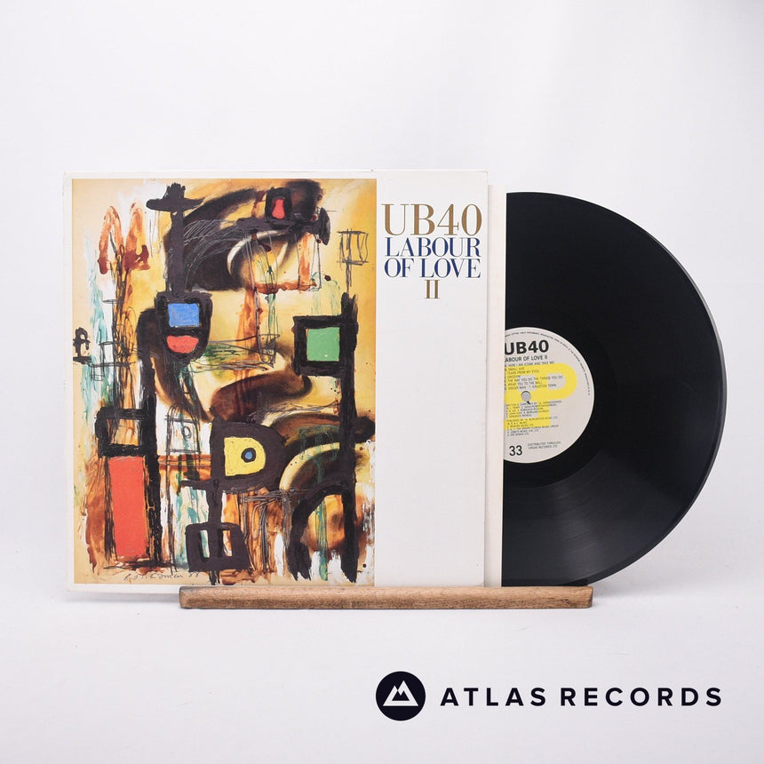 UB40 Labour Of Love II LP Vinyl Record - Front Cover & Record