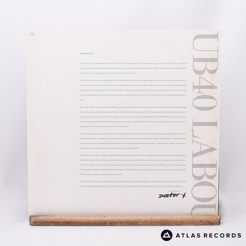 UB40 - Labour Of Love II - LP Vinyl Record - VG+/VG+