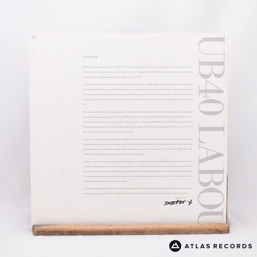 UB40 - Labour Of Love II - LP Vinyl Record - EX/VG+