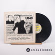 UB40 Live LP Vinyl Record - Front Cover & Record
