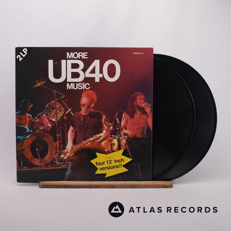 UB40 More UB40 Music 2 x LP Vinyl Record - Front Cover & Record