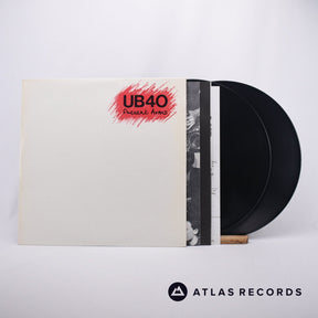 UB40 Present Arms LP + 12" Vinyl Record - Front Cover & Record