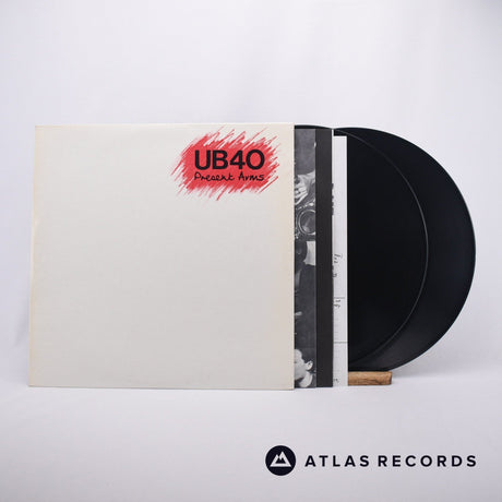 UB40 Present Arms LP + 12" Vinyl Record - Front Cover & Record