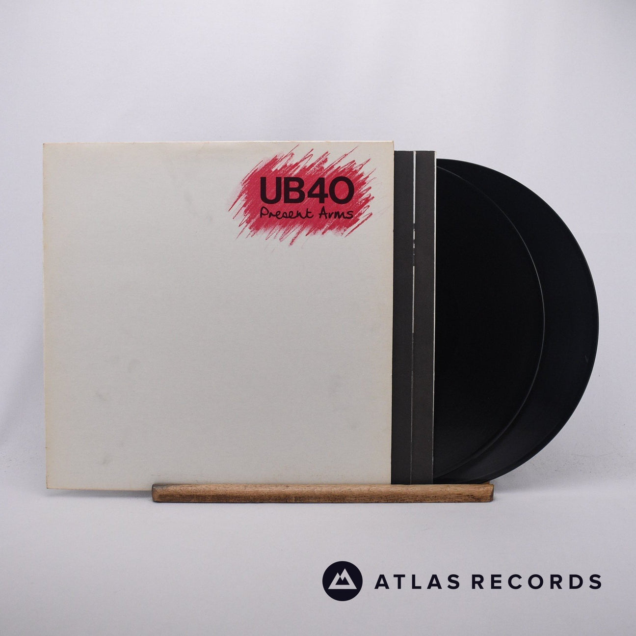 UB40 Present Arms LP + 12" Vinyl Record - Front Cover & Record