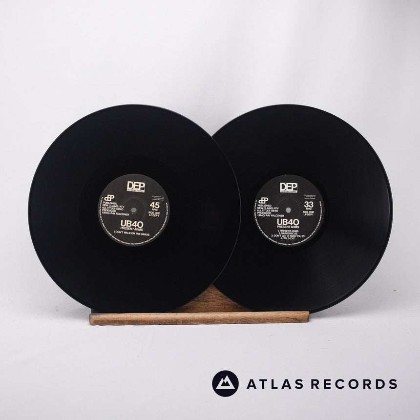 UB40 - Present Arms - 1-1 2-1 1-1 2-1 LP + 12" Vinyl Record - VG+/VG+