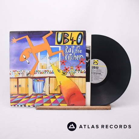 UB40 Rat In The Kitchen LP Vinyl Record - Front Cover & Record
