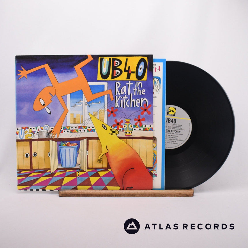 UB40 Rat In The Kitchen LP Vinyl Record - Front Cover & Record