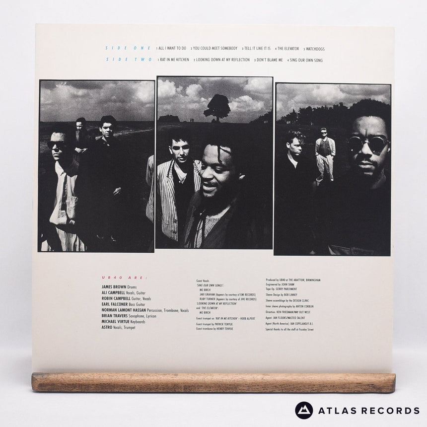 UB40 - Rat In The Kitchen - LP Vinyl Record - EX/EX