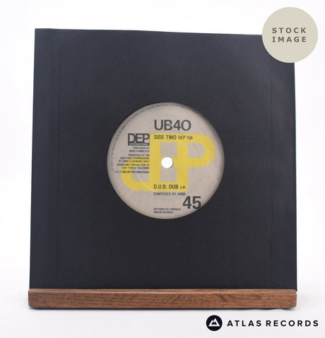 UB40 Riddle Me 7" Vinyl Record - Reverse Of Sleeve