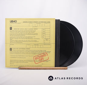 UB40 Signing Off LP + 12" Vinyl Record - Front Cover & Record