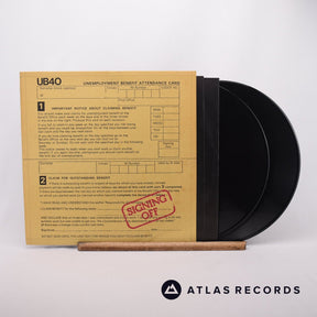 UB40 Signing Off LP + 12" Vinyl Record - Front Cover & Record