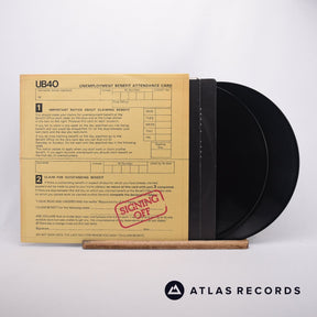 UB40 Signing Off LP + 12" Vinyl Record - Front Cover & Record
