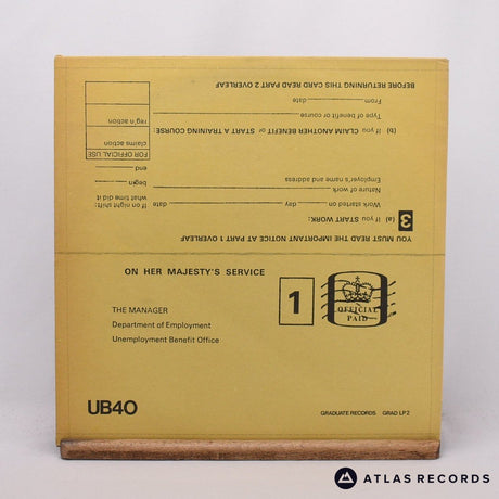 UB40 - Signing Off - A2 B2 LP + 12" Vinyl Record - EX/VG+