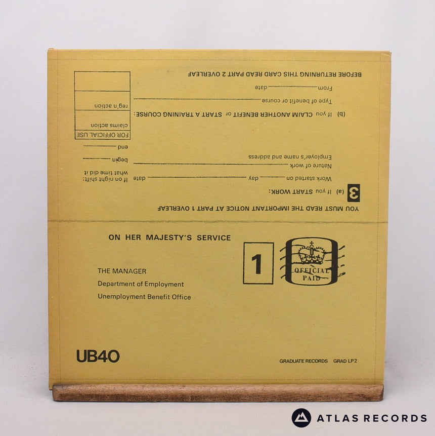 UB40 - Signing Off - A2 B2 LP + 12" Vinyl Record - EX/VG+