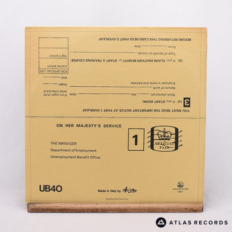 UB40 - Signing Off - Italy LP + 12" Vinyl Record - VG+/EX