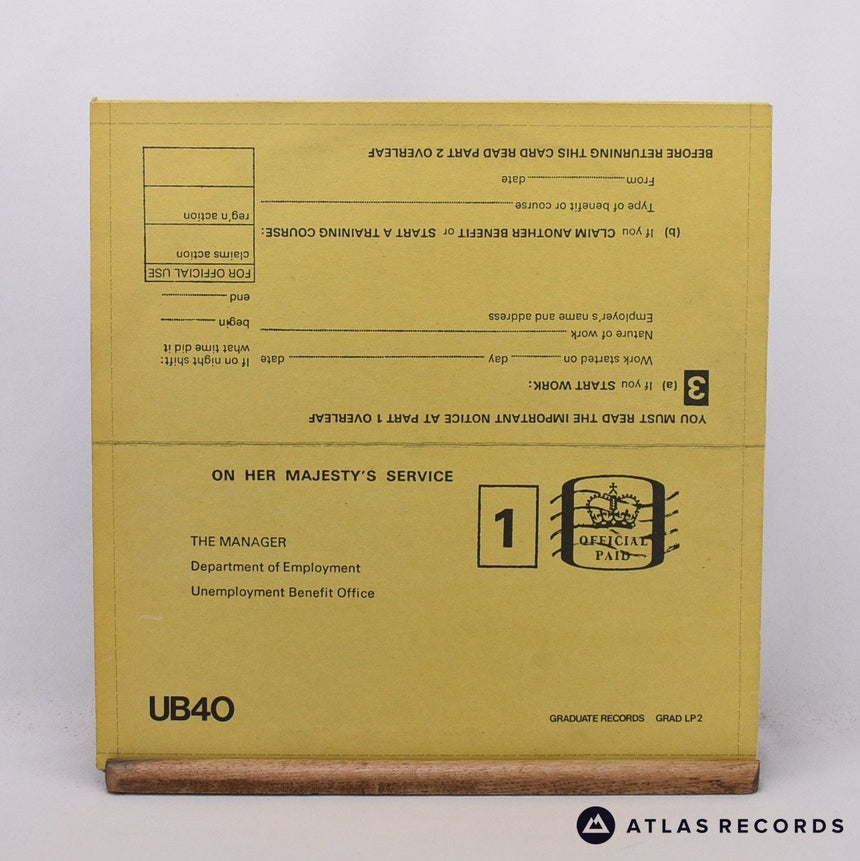 UB40 - Signing Off - LP + 12" Vinyl Record - EX/VG+