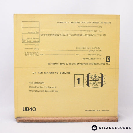 UB40 - Signing Off - A2 B2 LP + 12" Vinyl Record - EX/EX