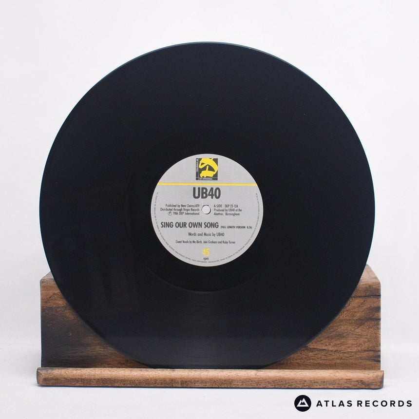 UB40 - Sing Our Own Song - 12" Vinyl Record - EX/EX