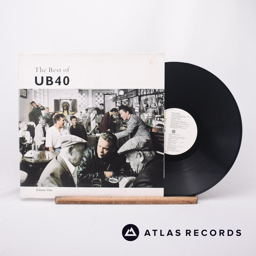 UB40 The Best Of UB40 - Volume One LP Vinyl Record - Front Cover & Record