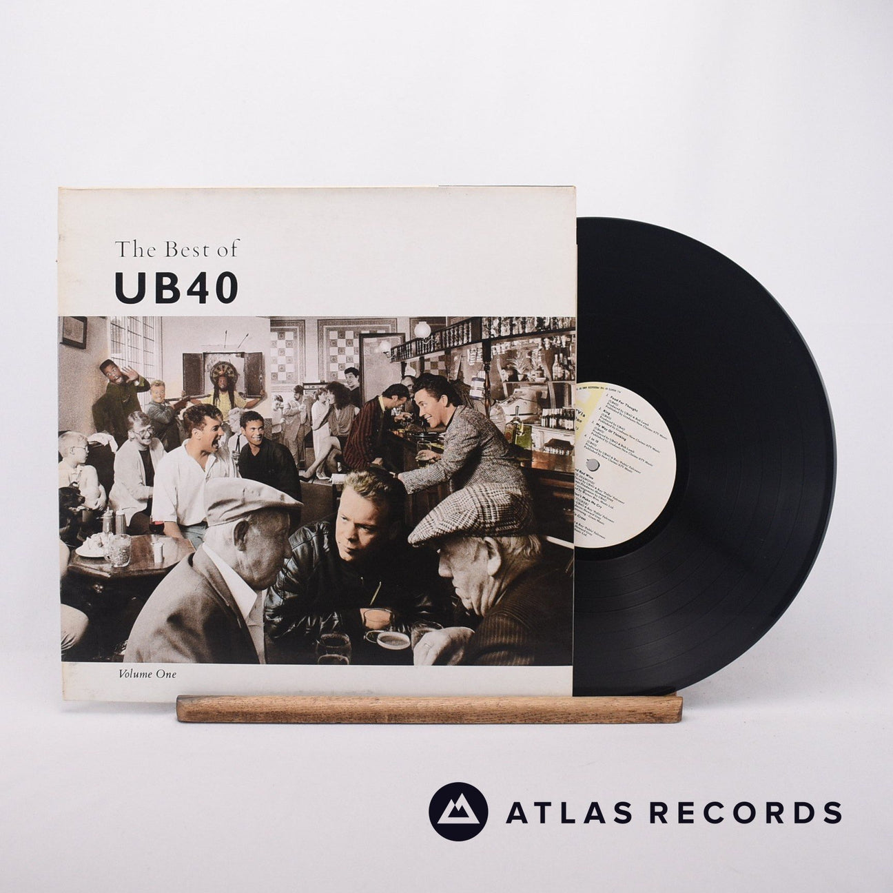 UB40 The Best Of UB40 - Volume One LP Vinyl Record - Front Cover & Record