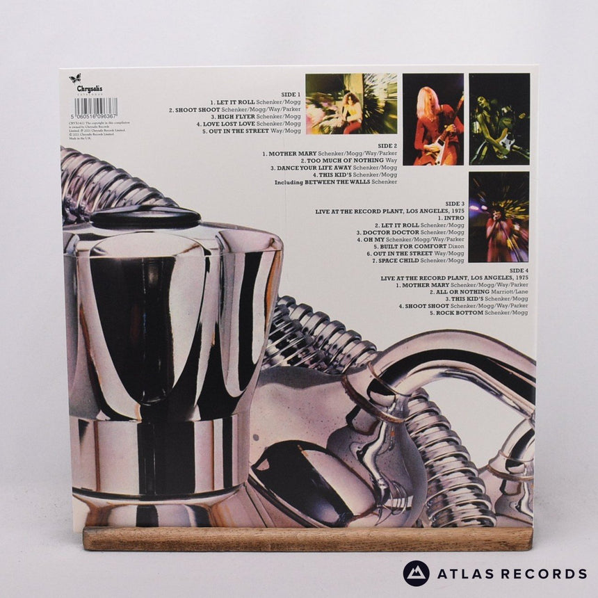 UFO - Force It - Clear Deluxe Edition Limited Edition 2 x LP Vinyl Record