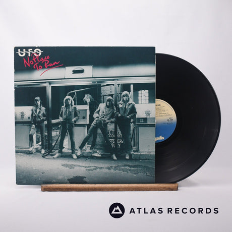 UFO No Place To Run LP Vinyl Record - Front Cover & Record