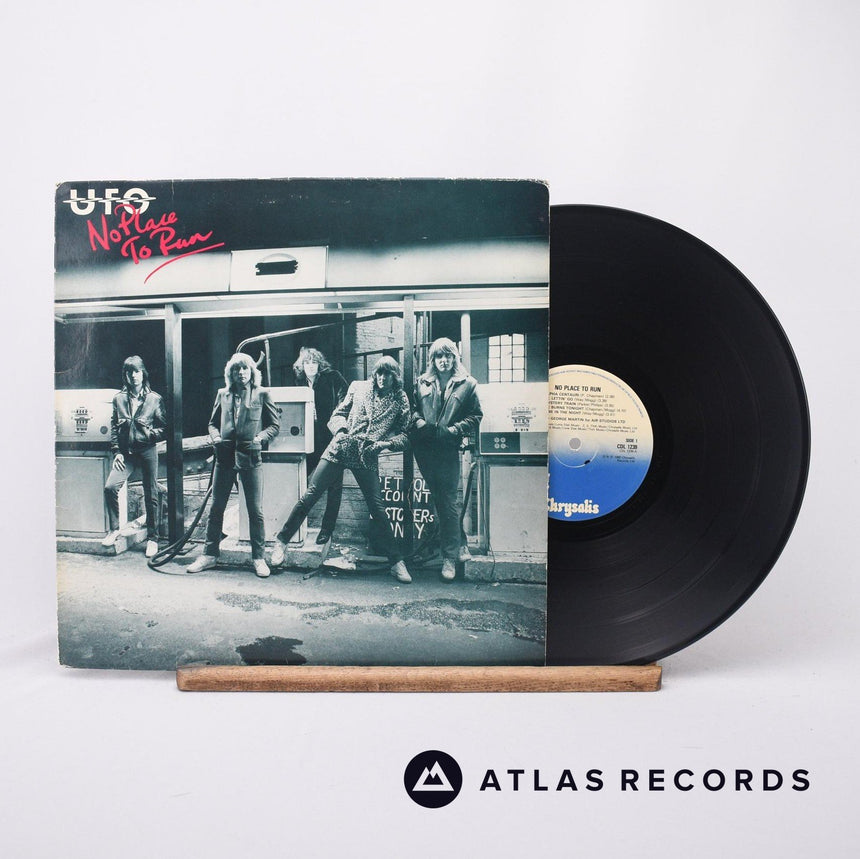 UFO No Place To Run LP Vinyl Record - Front Cover & Record
