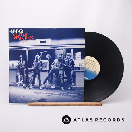 UFO No Place To Run LP Vinyl Record - Front Cover & Record