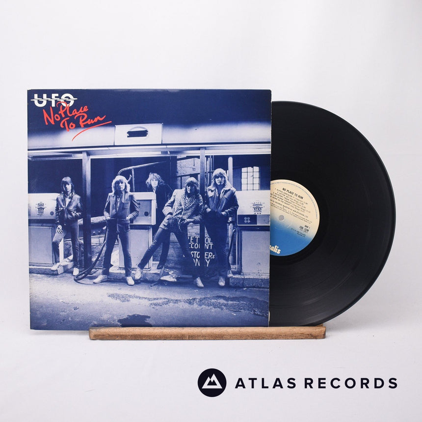 UFO No Place To Run LP Vinyl Record - Front Cover & Record