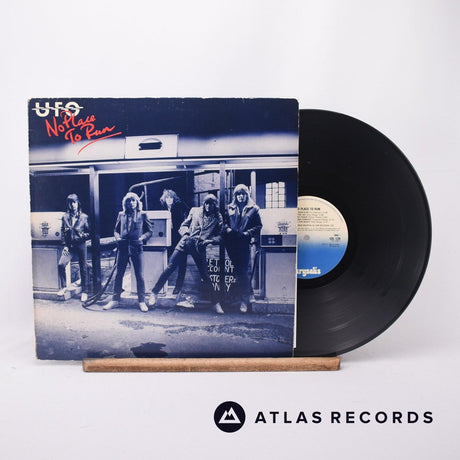 UFO No Place To Run LP Vinyl Record - Front Cover & Record