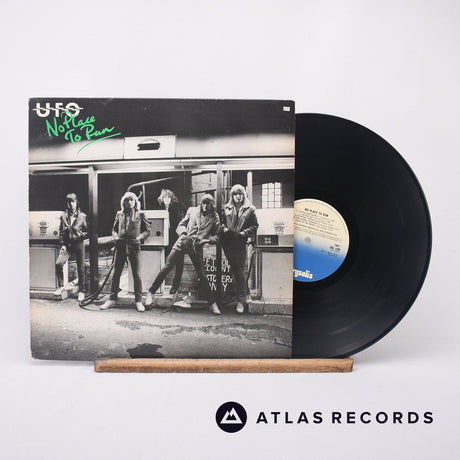 UFO No Place To Run LP Vinyl Record - Front Cover & Record