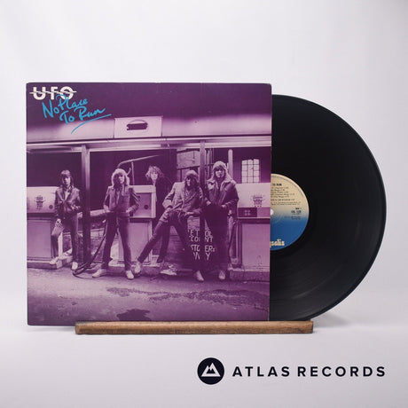 UFO No Place To Run LP Vinyl Record - Front Cover & Record