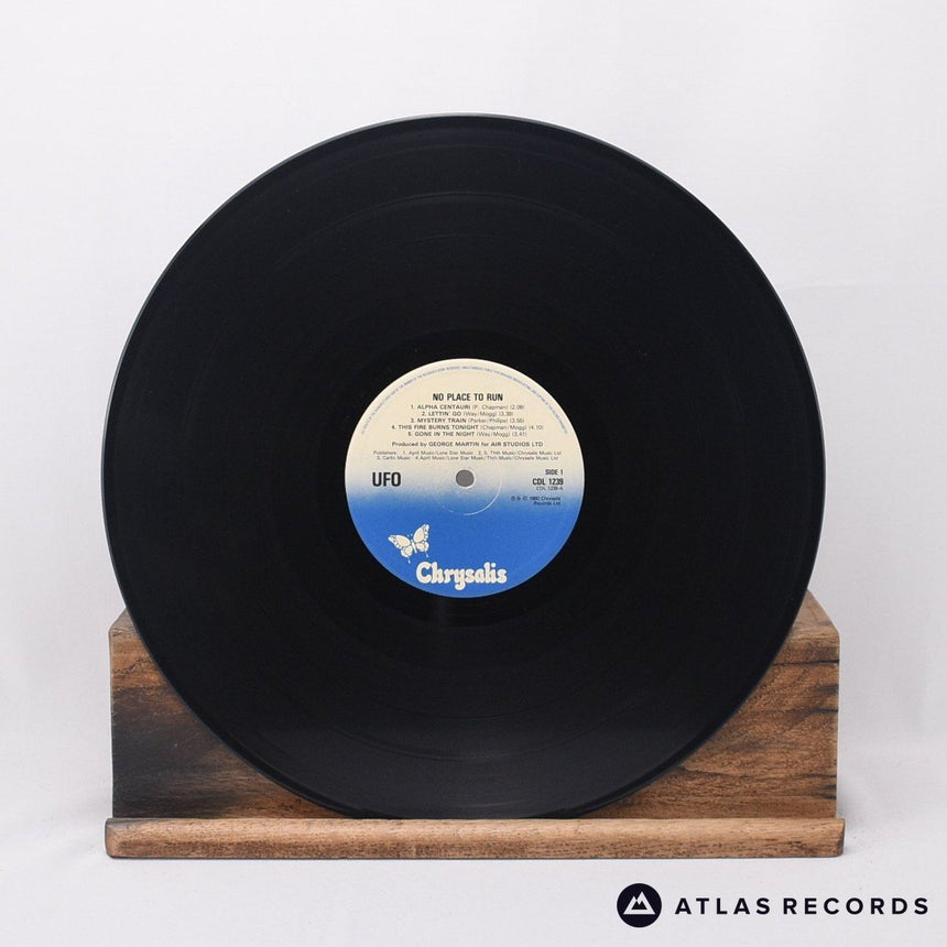 UFO - No Place To Run - Red Title LP Vinyl Record - VG+/EX