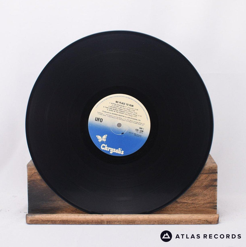 UFO - No Place To Run - Red Title LP Vinyl Record - EX/VG+