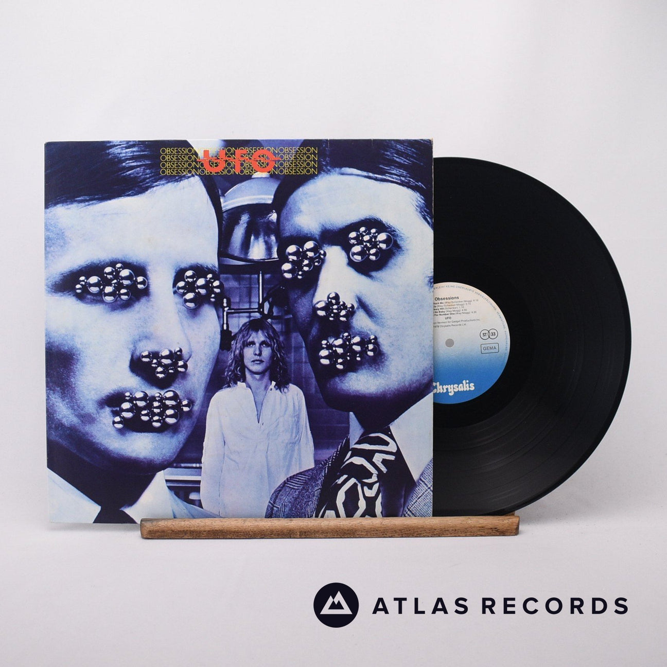 UFO Obsession LP Vinyl Record - Front Cover & Record