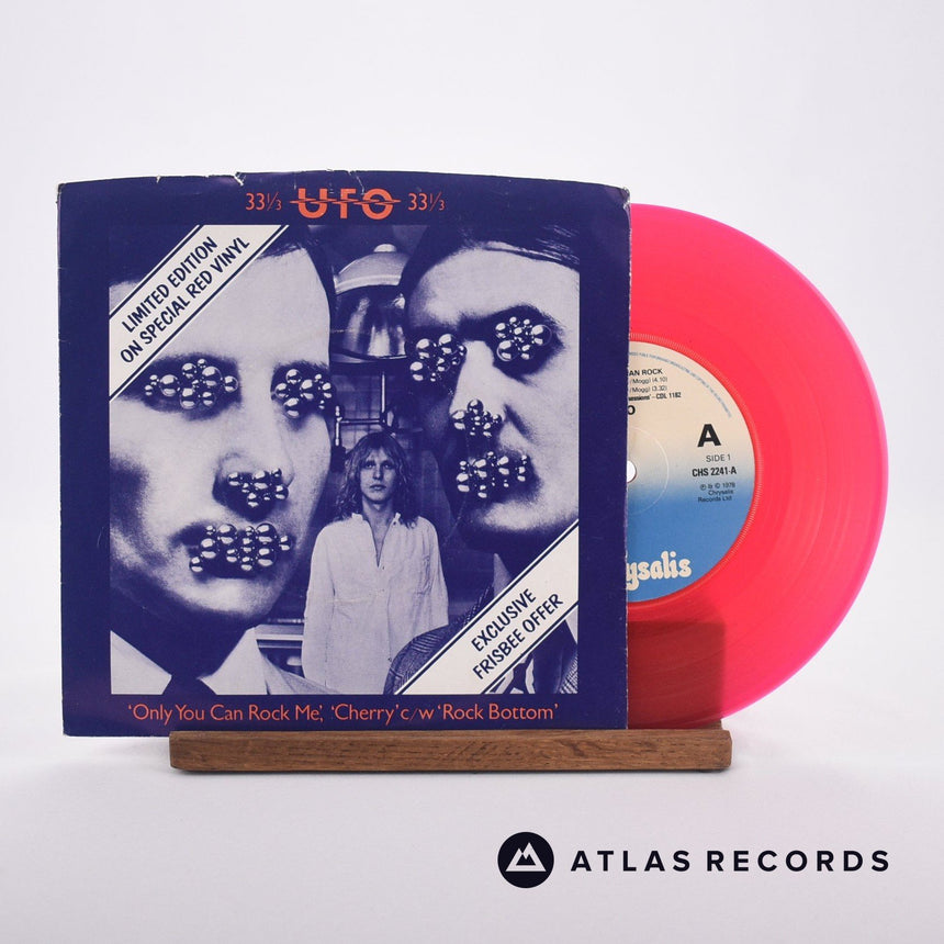 UFO Only You Can Rock Me 7" Vinyl Record - Front Cover & Record