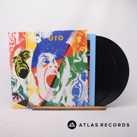 UFO Strangers In The Night 2 x LP Vinyl Record - Front Cover & Record